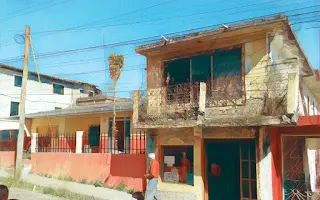 Estado anterior de la Casa Rivera antes de la remodelación